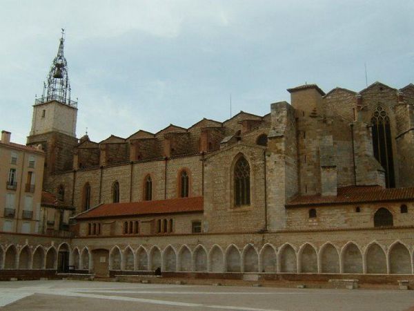 La cathédrale de Perpignan.